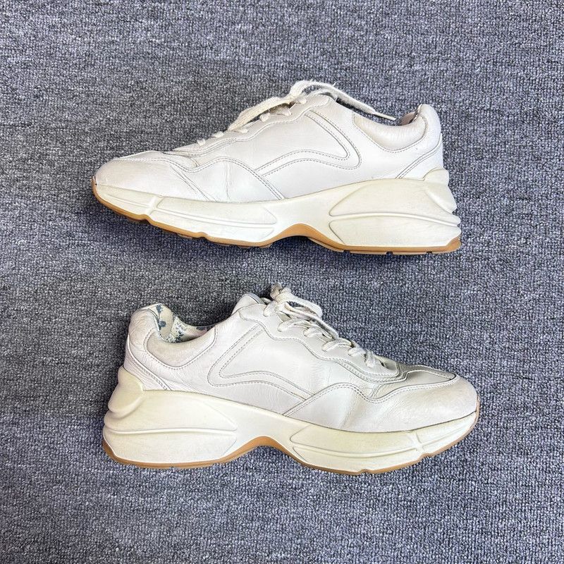 Gucci Gucci Rhyton Low-Top Dad Shoes in Beige 0079 Size US 8 / EU 41 - 7 Thumbnail