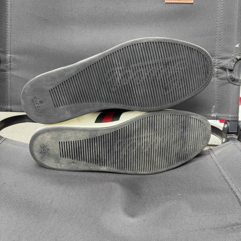 Gucci Gucci Low-Top Leather Sneakers for Men 0079 Size US 8.5 / EU 41-42 - 4 Thumbnail
