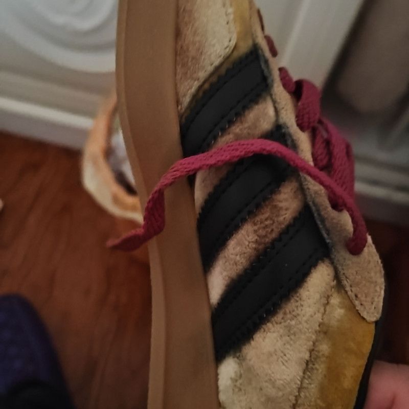 Gucci Adidas Originals x Gucci Yellow Gazelle Fashion Sneakers 0079 Size US 8.5 / EU 41-42 - 6 Thumbnail