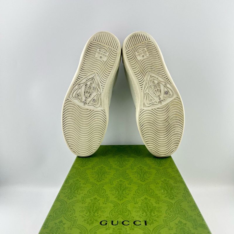 Gucci Gucci Ace Velcro Fashion Sneakers for Men 0079 Size US 8.5 / EU 41-42 - 4 Thumbnail