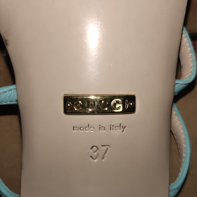 Gucci Gucci Cherry Decorated Leather Sandals 0079 Size US 7.5 / EU 40-41 - 5 Thumbnail