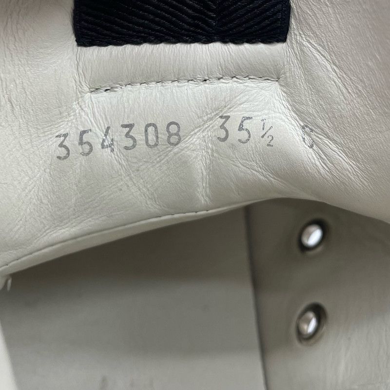 Gucci Gucci Grey Double G High-Top Sneakers 0079 Size US 5.5 / EU 38 - 7 Thumbnail