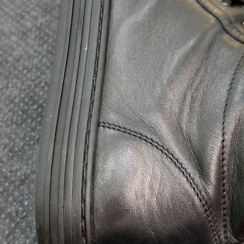 Gucci Gucci Black High-Top Sneakers with Gold Studs 0079 Size US 7.5 / EU 40-41 - 17 Thumbnail