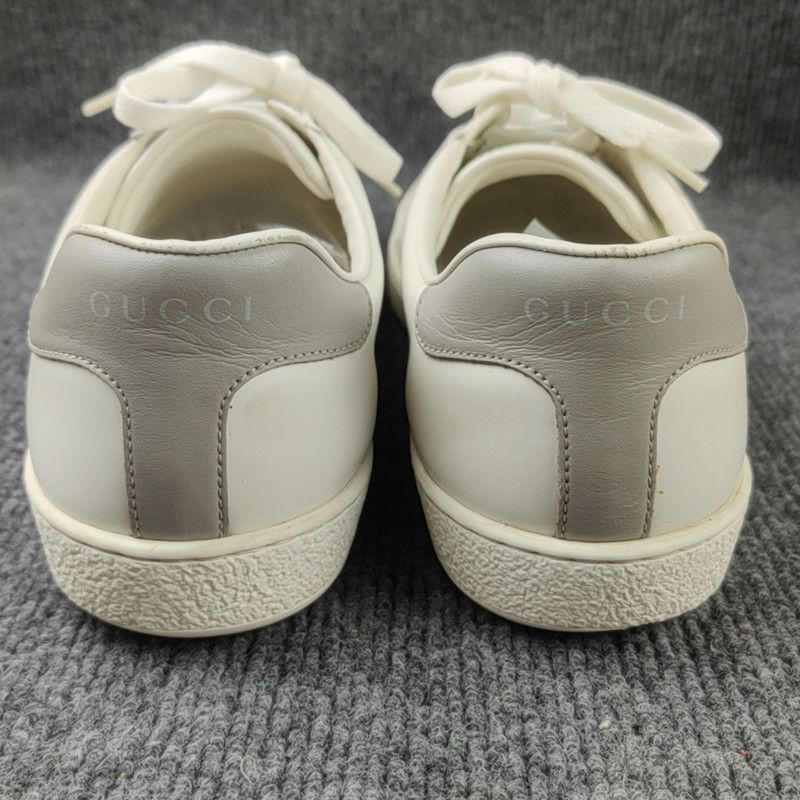 Gucci Gucci Ace Leather Low Top Sneakers for Men 0079 Size US 8 / EU 41 - 3 Thumbnail
