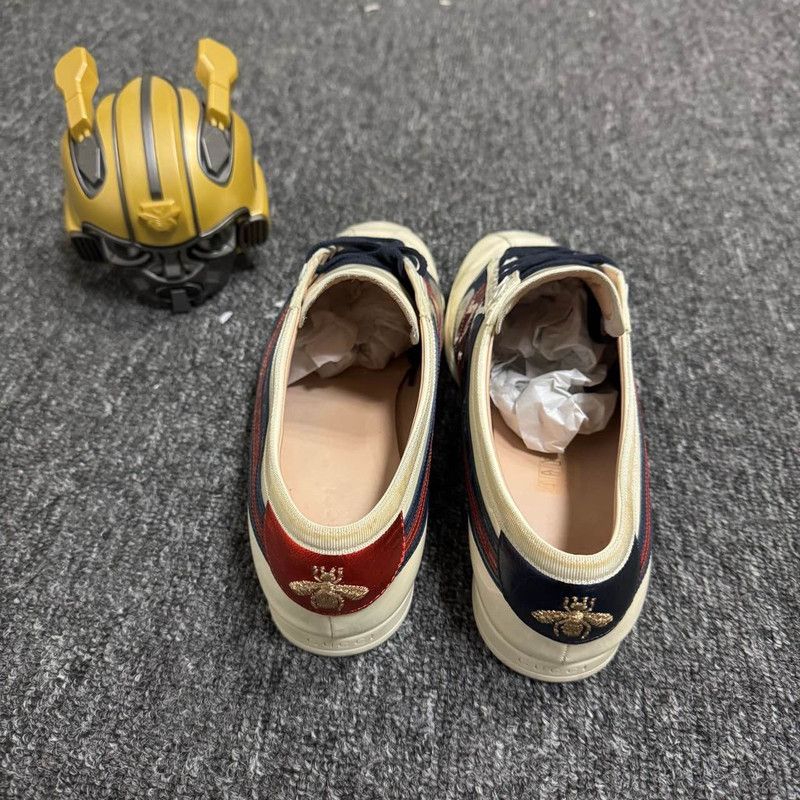 Gucci Gucci Leather Pattern Casual Sneakers 0079 Size US 8 / EU 41 - 3 Thumbnail