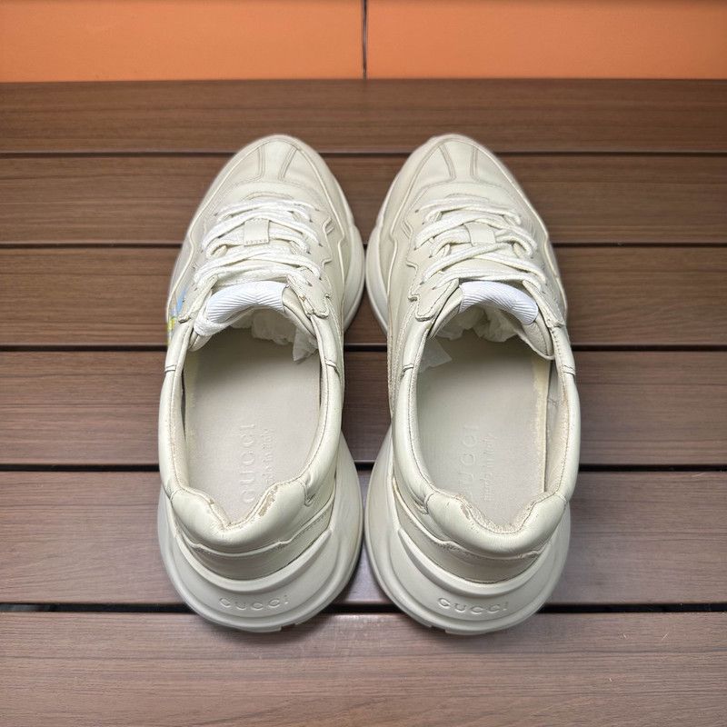 Gucci Gucci Rhyton Leather Star Print Dad Sneakers 0079 Size US 8.5 / EU 41-42 - 8 Thumbnail