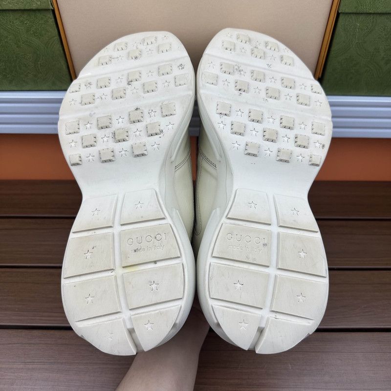 Gucci Gucci Rhyton Leather Star Print Dad Sneakers 0079 Size US 8.5 / EU 41-42 - 4 Thumbnail