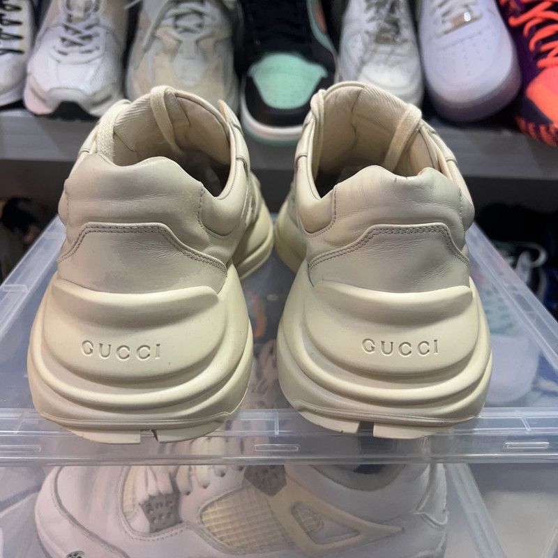 Gucci Gucci Rhyton Logo Low-Top Dad Sneakers 0079 Size US 7 / EU 40 - 3 Thumbnail