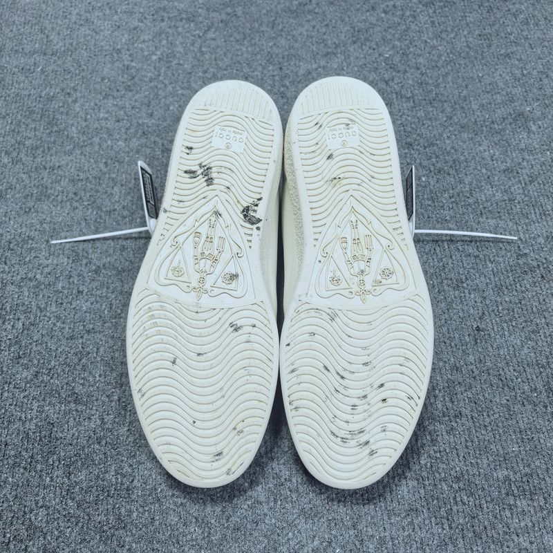 Gucci Gucci Ace Double G Retro Casual Sneakers 0079 Size US 9.5 / EU 42-43 - 4 Thumbnail