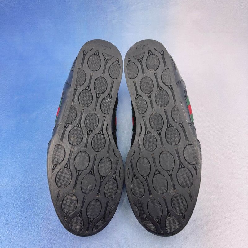 Gucci Gucci Red and Black Sneakers 0079 Size US 7.5 / EU 40-41 - 4 Thumbnail
