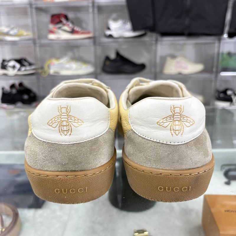 Gucci Gucci G74 Low Top Leather Sneakers 0079 Size US 10.5 / EU 43-44 - 3 Thumbnail