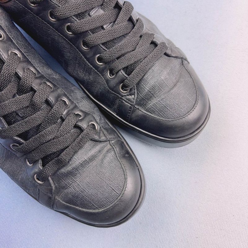 Gucci Gucci Black Fashion Low-top Sneakers for Men 0079 Size US 8 / EU 41 - 8 Thumbnail