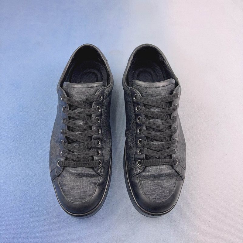 Gucci Gucci Black Fashion Low-top Sneakers for Men 0079 Size US 8 / EU 41 - 2 Thumbnail