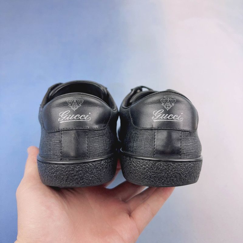 Gucci Gucci Black Fashion Low-top Sneakers for Men 0079 Size US 8 / EU 41 - 3 Thumbnail