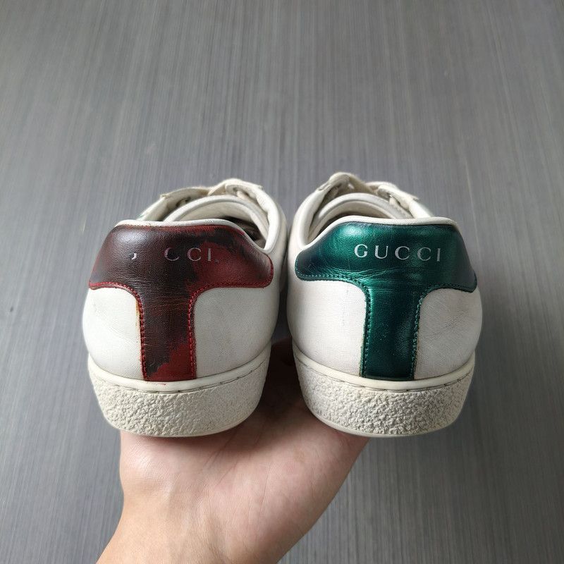 Gucci Gucci Ace Blade Fashion Sneakers for Men 0079 Size US 8.5 / EU 41-42 - 3 Thumbnail