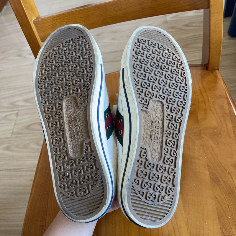 Gucci Gucci Tennis 1977 Vintage Low-Top Fashion Sneakers 0079 Size US 9.5 / EU 42-43 - 4 Thumbnail