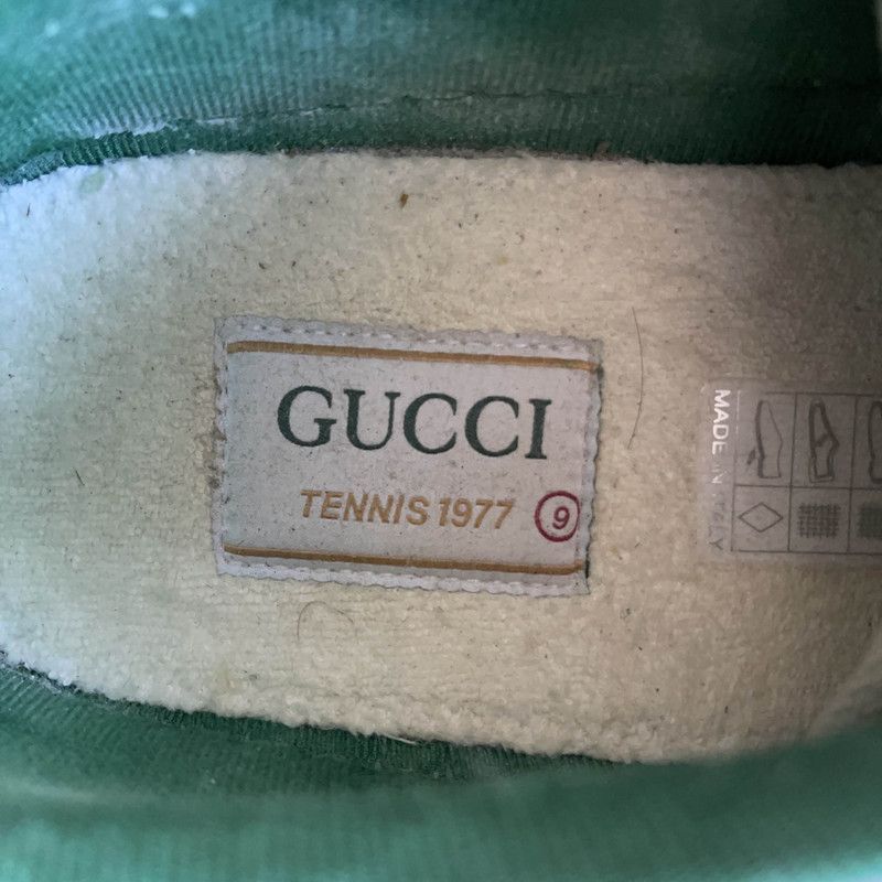 Gucci Gucci Tennis 1977 Vintage Low-Top Fashion Sneakers 0079 Size US 9.5 / EU 42-43 - 5 Thumbnail