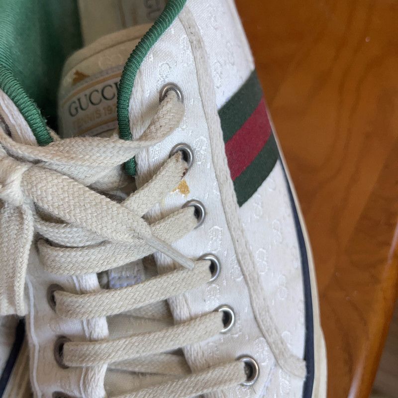 Gucci Gucci Tennis 1977 Vintage Low-Top Fashion Sneakers 0079 Size US 9.5 / EU 42-43 - 7 Thumbnail