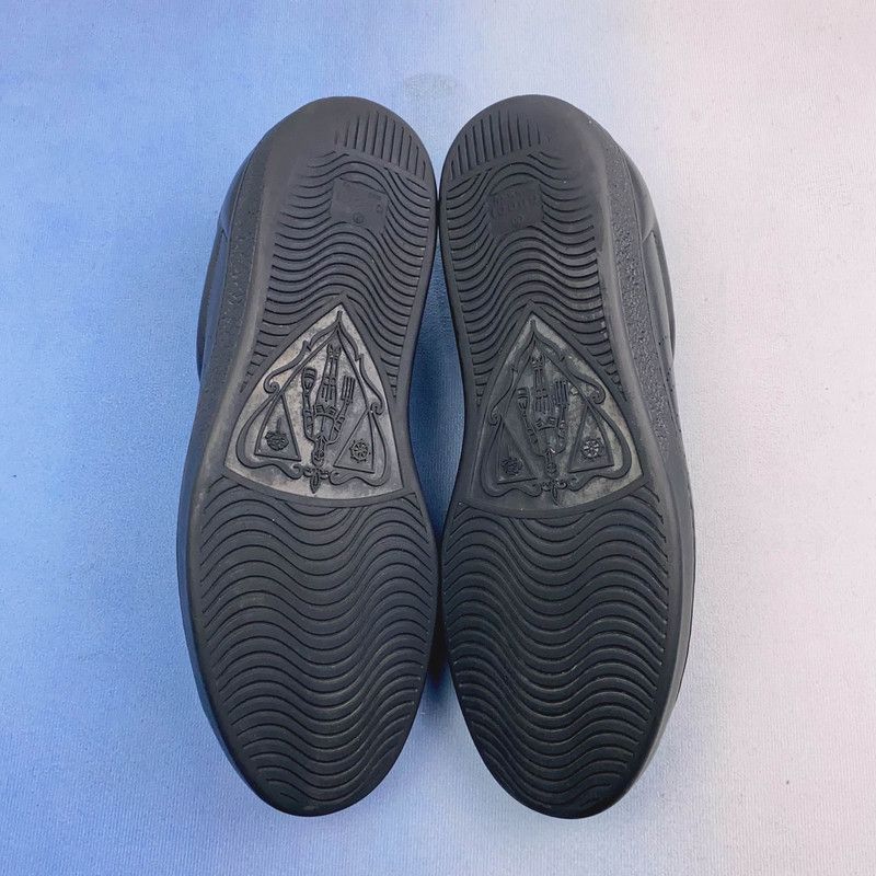Gucci Gucci Ace Black Fashion Sneakers for Men 0079 Size US 9 / EU 42 - 4 Thumbnail