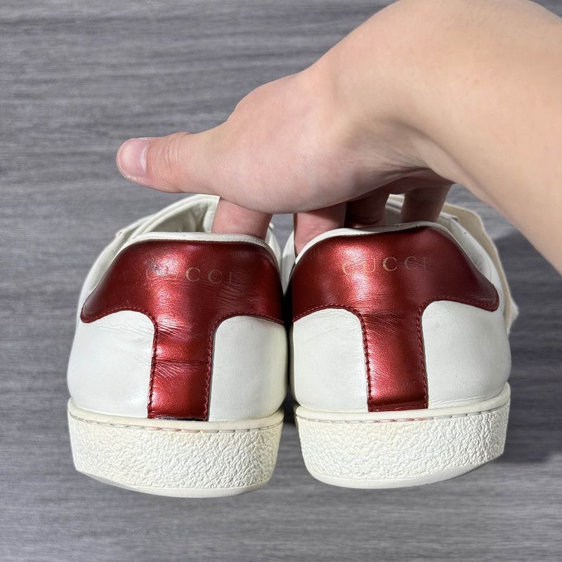 Gucci Gucci Ace Sport Low-Top Fashion Sneakers 0079 Size US 9.5 / EU 42-43 - 3 Thumbnail