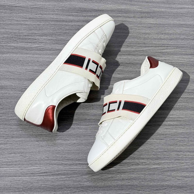 Gucci Gucci Ace Sport Low-Top Fashion Sneakers 0079 Size US 9.5 / EU 42-43 - 6 Thumbnail