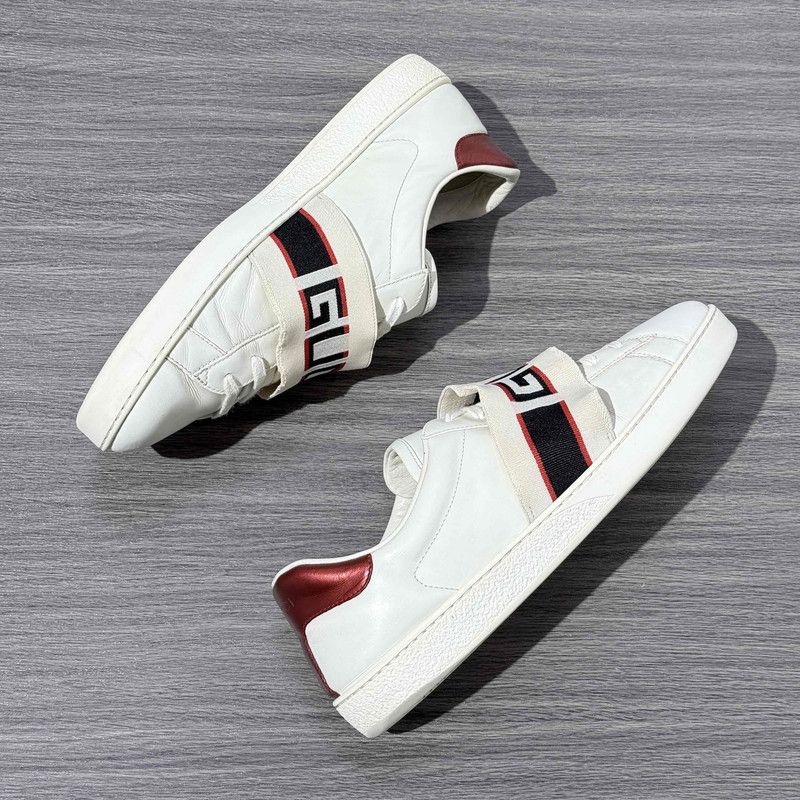 Gucci Gucci Ace Sport Low-Top Fashion Sneakers 0079 Size US 9.5 / EU 42-43 - 7 Thumbnail
