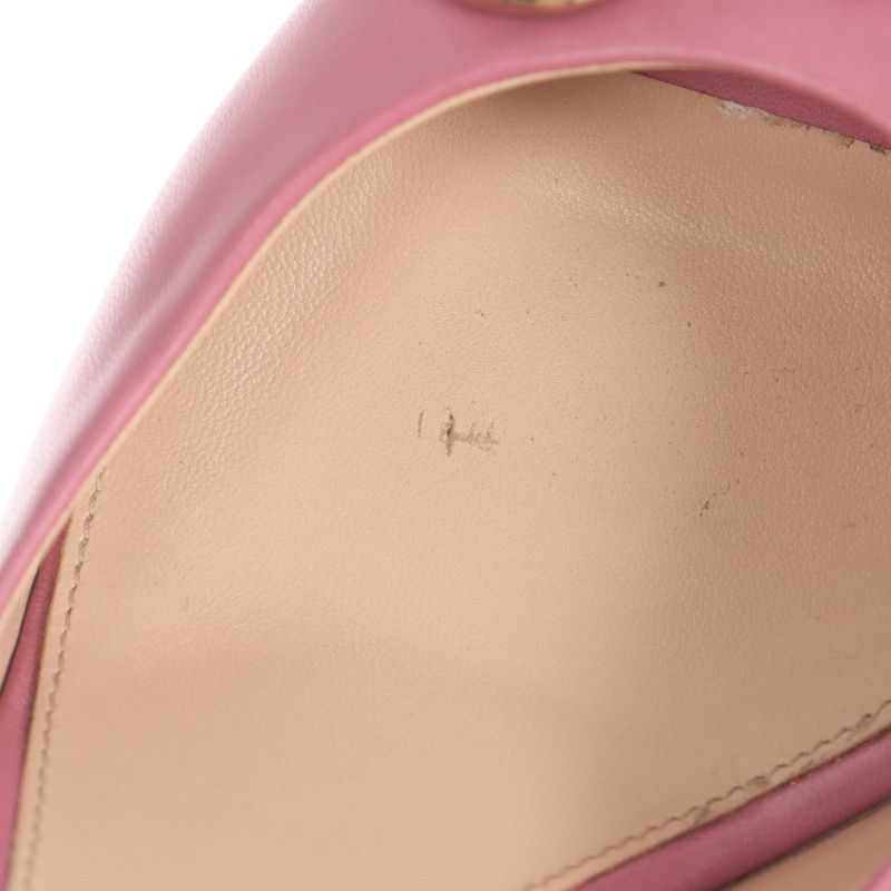Gucci Gucci Pink High Heel Mules with Open Toe 0079 Size US 9 / EU 42 - 8 Thumbnail