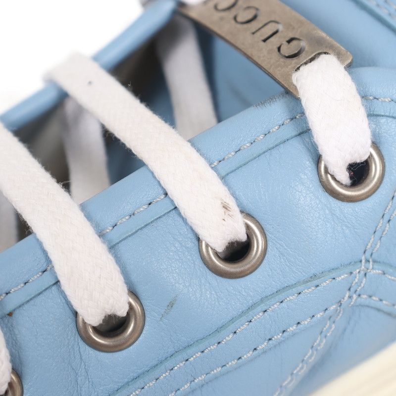 Gucci Gucci High-Top Sneakers in Blue 0079 Size US 6.5 / EU 39-40 - 13 Thumbnail