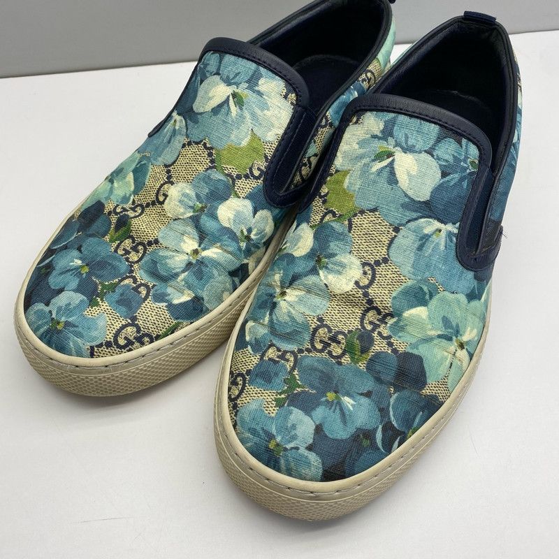 Gucci Gucci GG Supreme Canvas Slip-on Casual Shoes 0079 Size US 8.5 / EU 41-42 - 2 Thumbnail