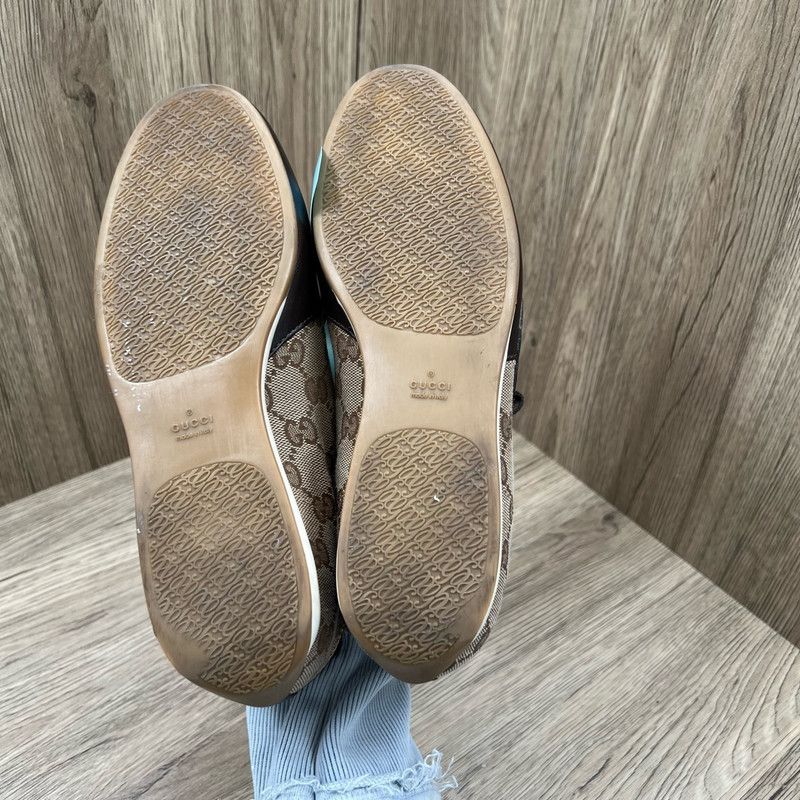 Gucci Gucci Color-Blocked Monogram Sneakers for Men and Women 0079 Size US 5.5 / EU 38 - 4 Thumbnail