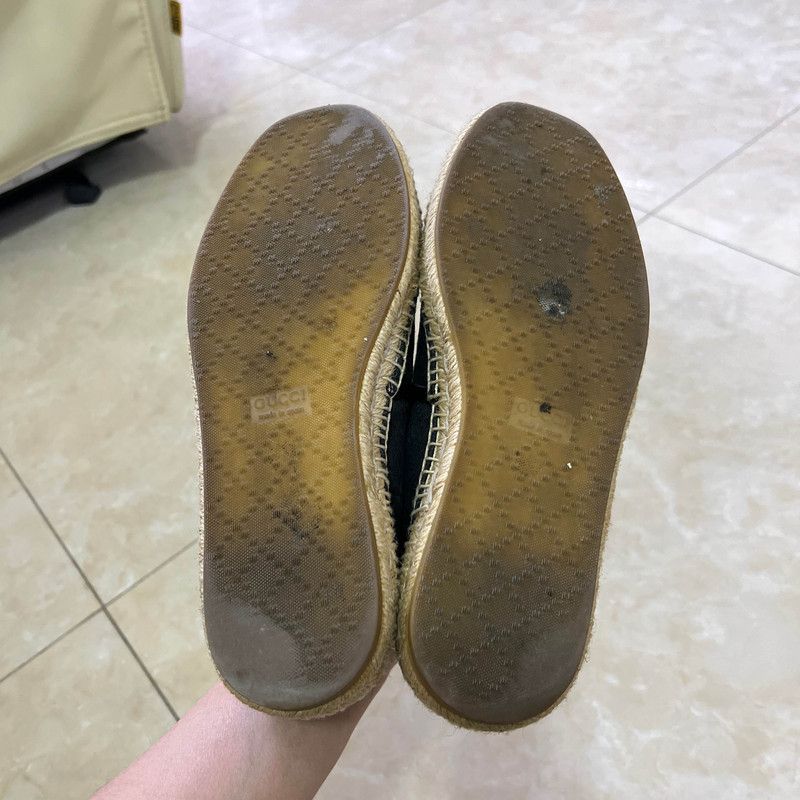 Gucci Gucci Blue Fisherman Slip-On Shoes for Men 0079 Size US 8.5 / EU 41-42 - 6 Thumbnail