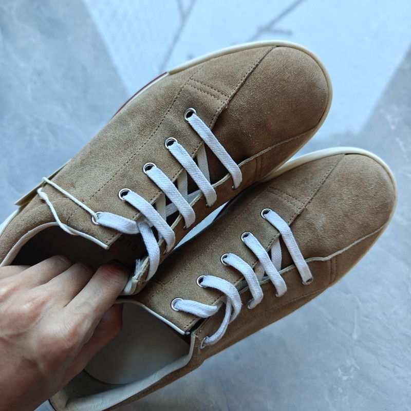 Gucci Gucci Brown Suede Low-Top Casual Sneakers 0079 Size US 9.5 / EU 42-43 - 7 Thumbnail