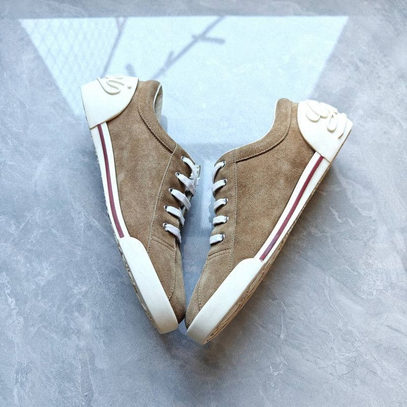 Gucci Gucci Brown Suede Low-Top Casual Sneakers 0079 Size US 9.5 / EU 42-43 - 11 Thumbnail