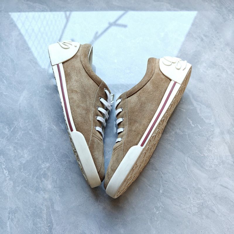 Gucci Gucci Brown Suede Low-Top Casual Sneakers 0079 Size US 9.5 / EU 42-43 - 10 Thumbnail