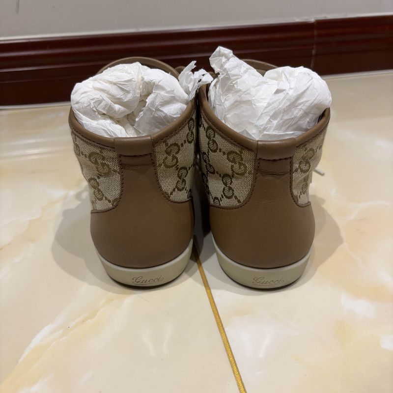 Gucci Gucci Double G Embroidered Casual Sneakers 0079 Size US 5.5 / EU 38 - 3 Thumbnail