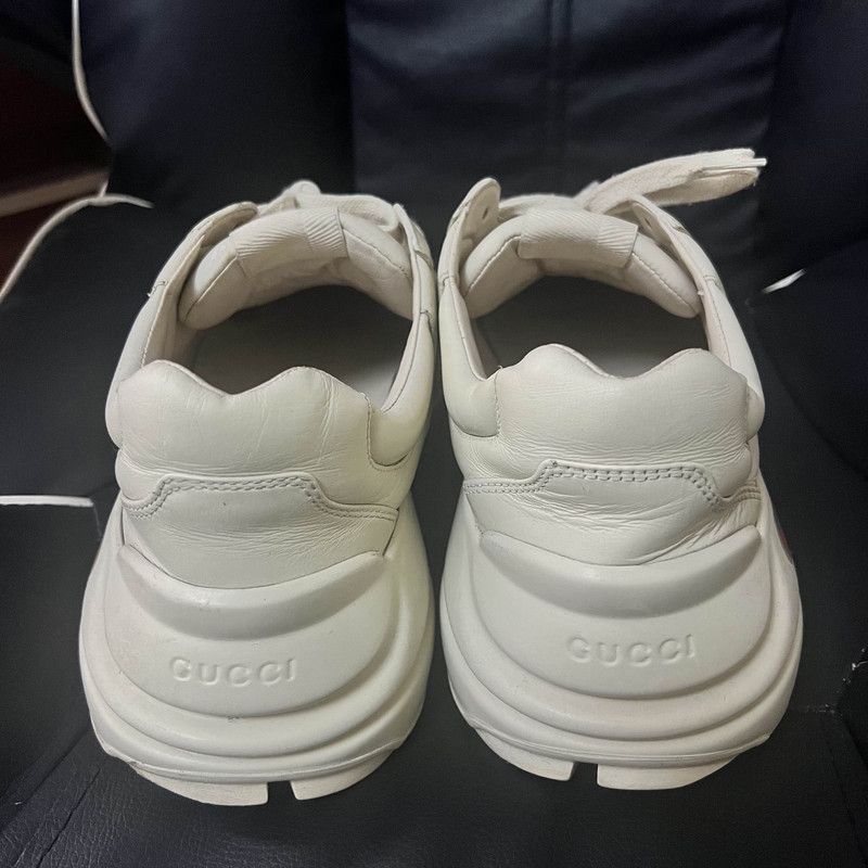 Gucci Gucci Rhyton Logo Low-Top Sneakers for Men 0079 Size US 9 / EU 42 - 3 Thumbnail