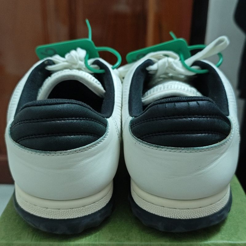 Gucci Gucci MAC80 Leather Low-top Sneakers for Men 0079 Size US 8 / EU 41 - 3 Thumbnail