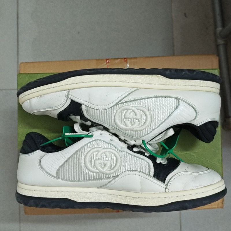 Gucci Gucci MAC80 Leather Low-top Sneakers for Men 0079 Size US 8 / EU 41 - 7 Thumbnail