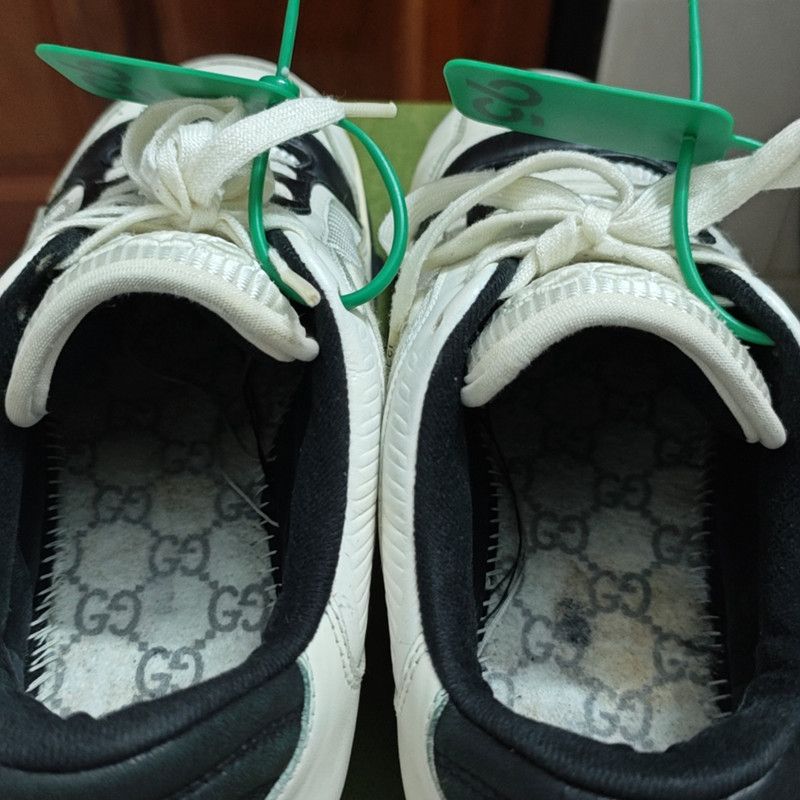 Gucci Gucci MAC80 Leather Low-top Sneakers for Men 0079 Size US 8 / EU 41 - 8 Thumbnail