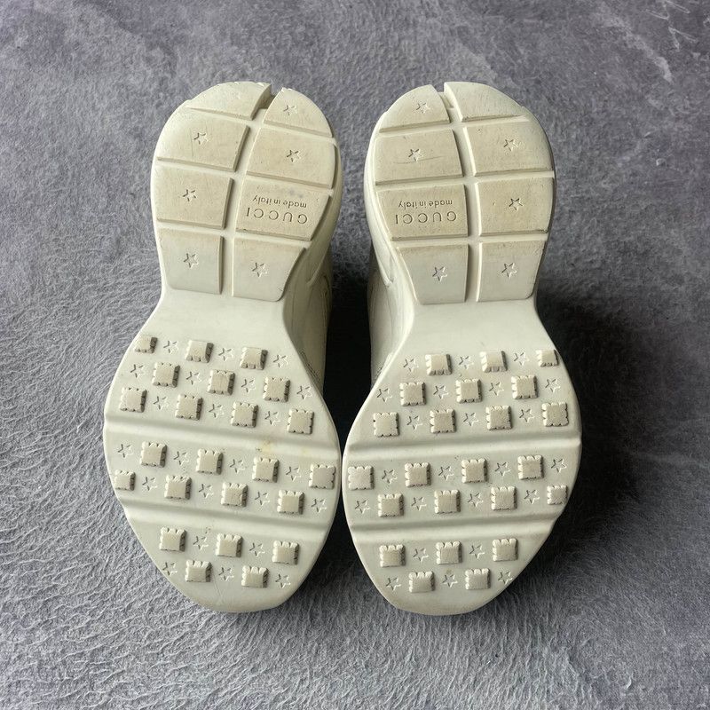 Gucci Gucci Rhyton Low-Top Dad Sneakers in Ivory 0079 Size US 6.5 / EU 39-40 - 4 Thumbnail