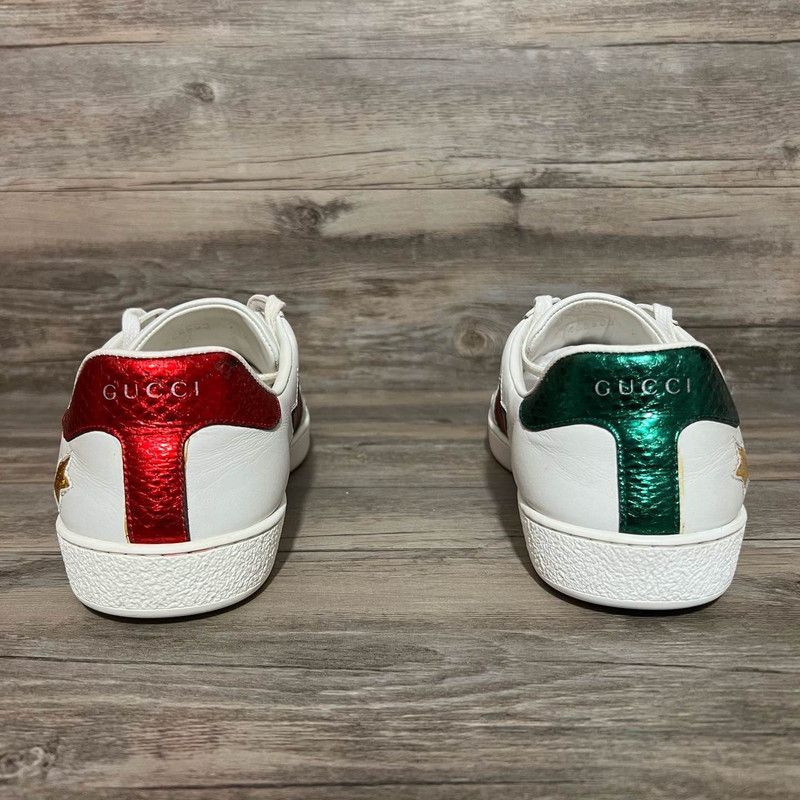 Gucci Gucci Ace Star Fashion Sneakers for Men 0079 Size US 8 / EU 41 - 3 Thumbnail