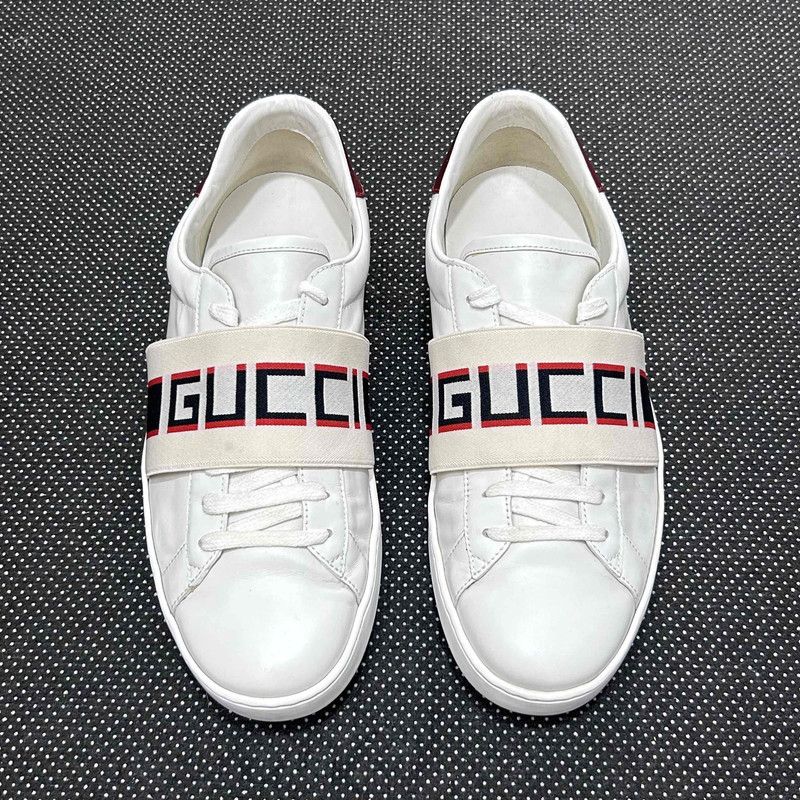 Gucci Gucci Ace Sports Low-Top Fashion Sneakers for Men 0079 Size US 9 / EU 42 - 2 Thumbnail