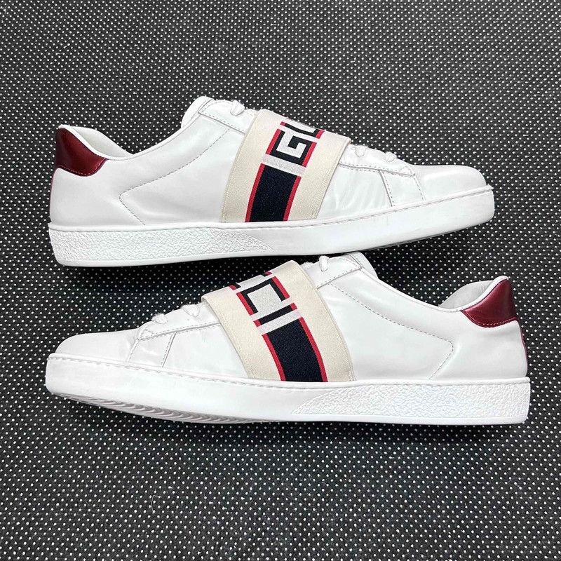 Gucci Gucci Ace Sports Low-Top Fashion Sneakers for Men 0079 Size US 9 / EU 42 - 7 Thumbnail