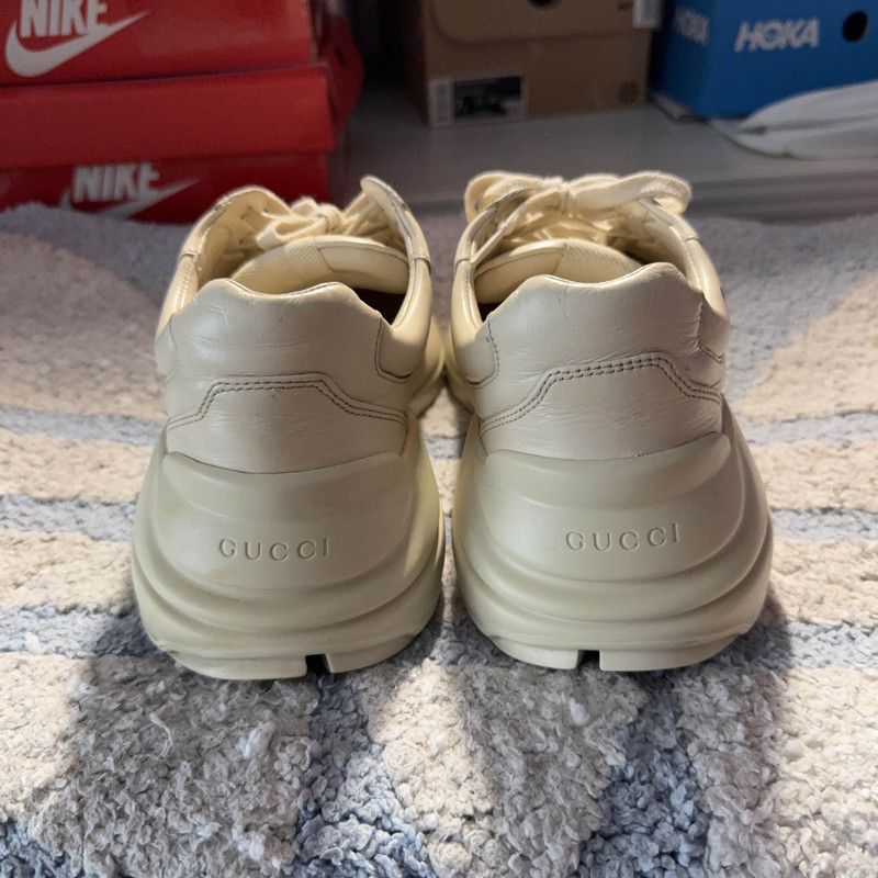 Gucci Gucci Rhyton Double G Logo Low-top Sneakers 0079 Size US 8 / EU 41 - 3 Thumbnail