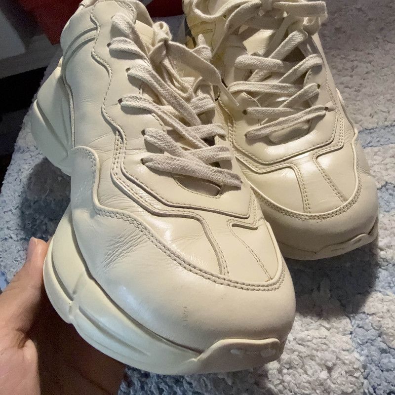 Gucci Gucci Rhyton Double G Logo Low-top Sneakers 0079 Size US 8 / EU 41 - 6 Thumbnail