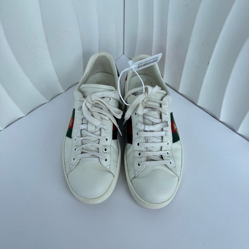Gucci Gucci Ace Leather Fashion Sneakers for Men 0079 Size US 8 / EU 41 - 2 Thumbnail