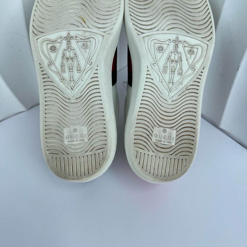 Gucci Gucci Ace Leather Fashion Sneakers for Men 0079 Size US 8 / EU 41 - 8 Thumbnail