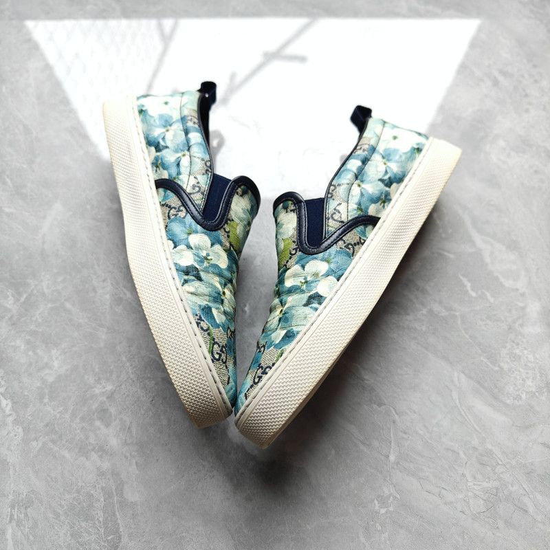 Gucci Gucci GG Supreme Canvas Slip-on Casual Shoes 0079 Size US 8 / EU 41 - 10 Thumbnail