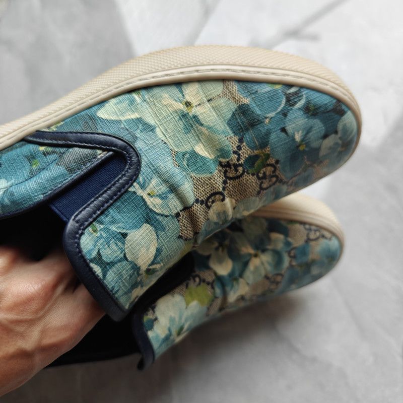 Gucci Gucci GG Supreme Canvas Slip-on Casual Shoes 0079 Size US 8 / EU 41 - 7 Thumbnail