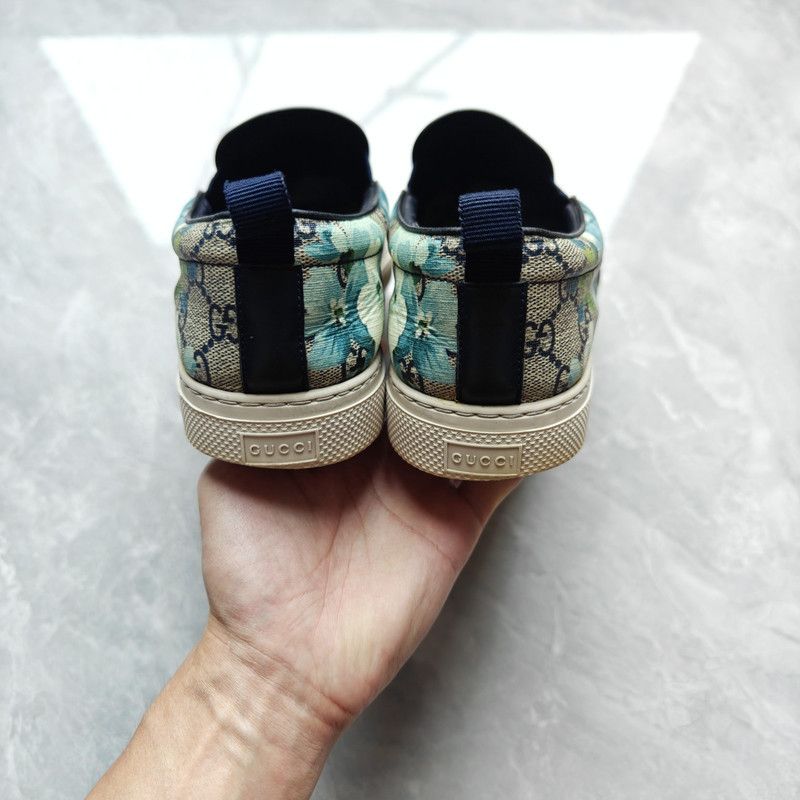 Gucci Gucci GG Supreme Canvas Slip-on Casual Shoes 0079 Size US 8 / EU 41 - 3 Thumbnail